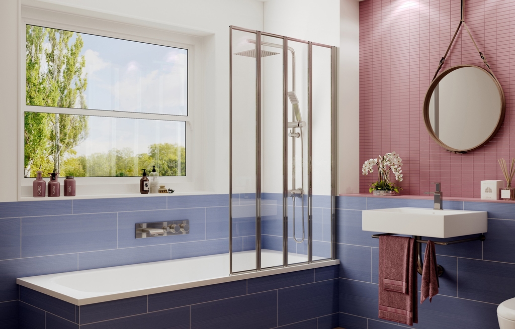 Шторка для ванны Ambassador Bath Screens 16041110R 90x140