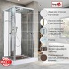 Душевая кабина AvaCan Z1910LEDMT 100x100