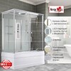 Душевая кабина AvaCan V5017LED 170x90