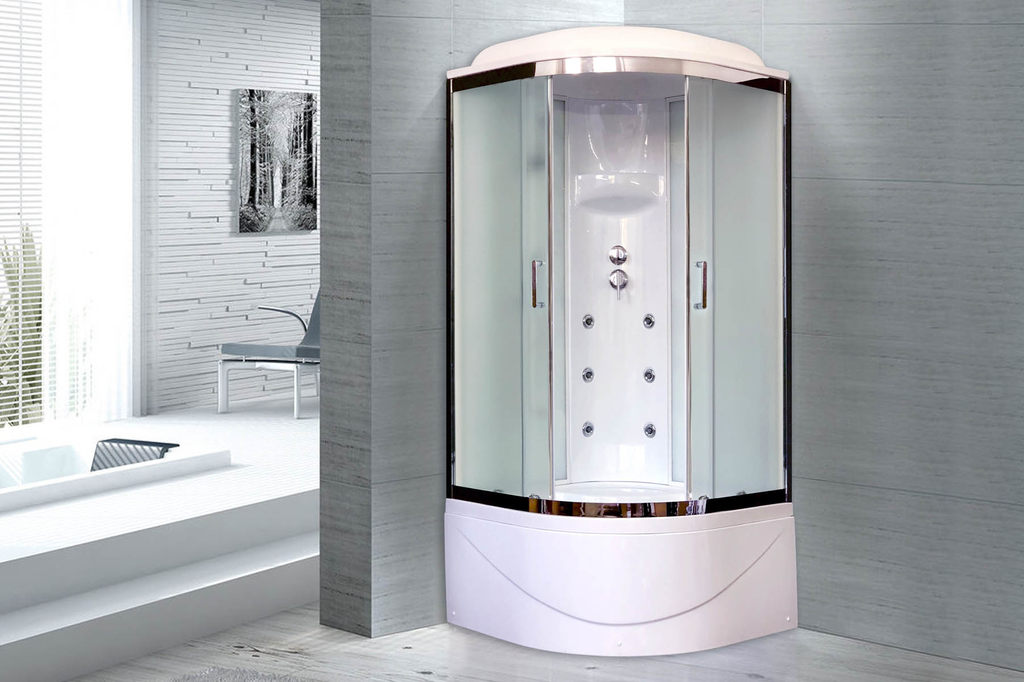 Душевая кабина Royal Bath RB90BK3-WC-CH 90x90