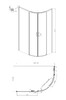 Душевое ограждение Ambassador Queen 11011103L 120x80