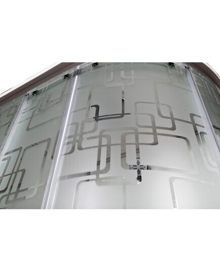 Душевая кабина AvaCan EM1512L LED+GM 120x80