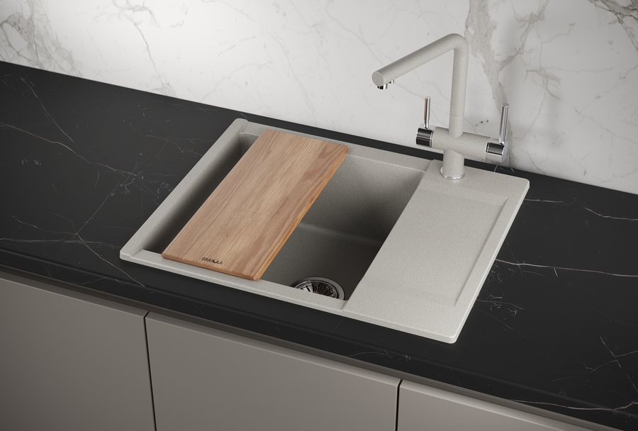 Мойка для кухни Granula Estetica 6202 БАЗАЛЬТ