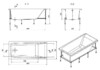 Акриловая ванна Roca Elba 160x75