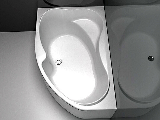 Акриловая ванна Aquanet Capri 160x100 L