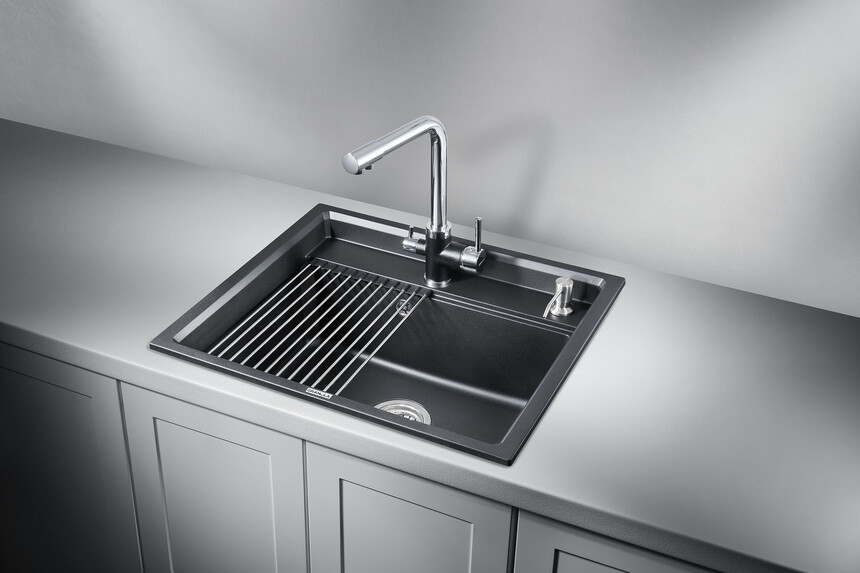 Мойка для кухни Granula Kitchen Space 6003 ШВАРЦ
