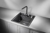 Мойка для кухни Granula Kitchen Space 5002 ЧЕРНЫЙ