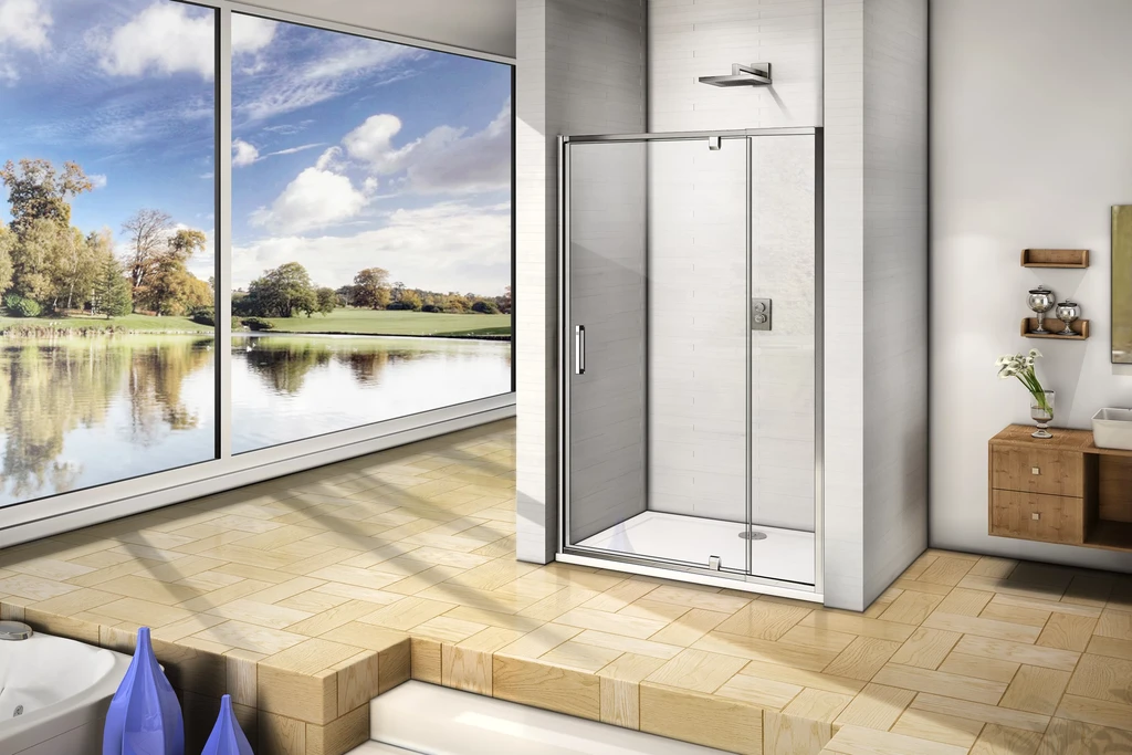 Душевая дверь Good Door Orion WTW-PD-140-C-CH 140x185