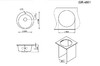 Мойка для кухни Granula 4801 БАЗАЛЬТ