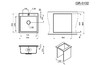 Мойка для кухни Granula 5102 ШВАРЦ