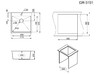 Мойка для кухни Granula 5151 СТАЛЬ САТИН