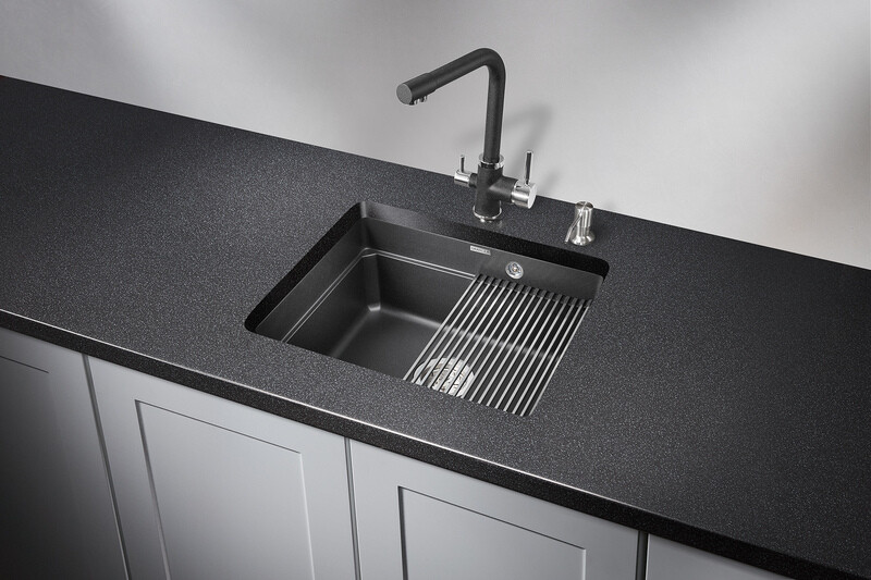 Мойка для кухни Granula Kitchen Space 5501U ЧЕРНЫЙ