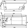 Акриловая ванна Vagnerplast Veronela 170x75