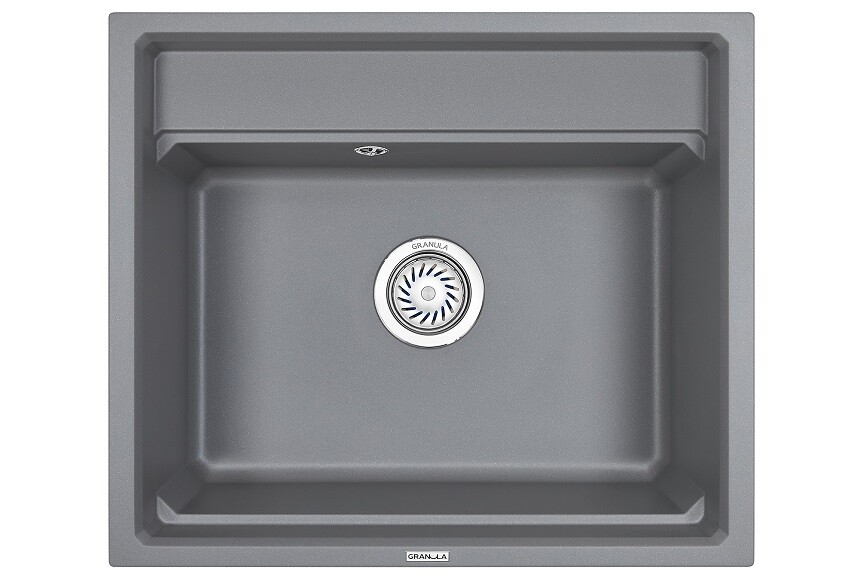 Мойка для кухни Granula Kitchen Space 6003 АЛЮМИНИУМ