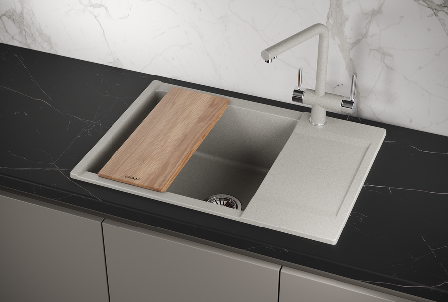 Мойка для кухни Granula Estetica 7003 БАЗАЛЬТ