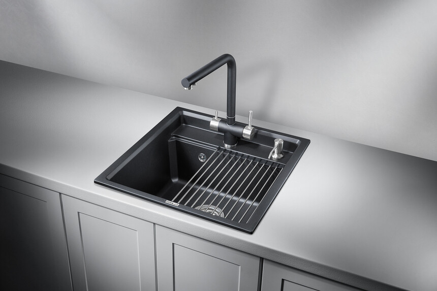 Мойка для кухни Granula Kitchen Space 5002 ШВАРЦ