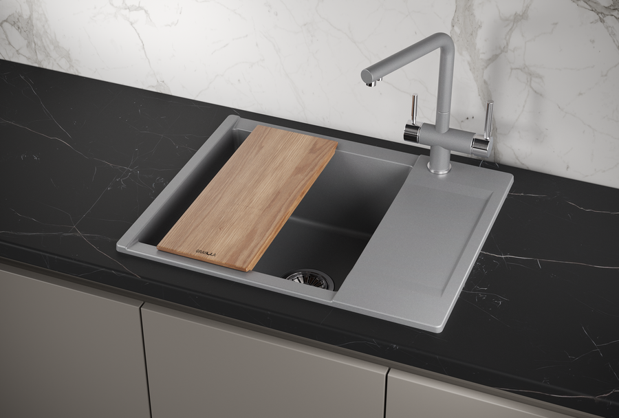 Мойка для кухни Granula Estetica 6202 АЛЮМИНИУМ
