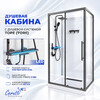 Душевая кабина CeruttiSpa Maiella 120GG TORE 120x80