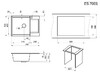 Мойка для кухни Granula Estetica 7003 ШВАРЦ