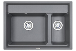 Мойка для кухни Granula Kitchen Space 7302 АЛЮМИНИУМ