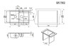 Мойка для кухни Granula 7802 ШВАРЦ