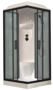Душевая кабина Royal Bath RB80HP6-GC-BL 80x80