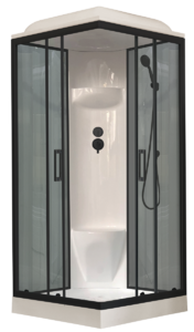 Душевая кабина Royal Bath RB80HP6-GT-BL 80x80