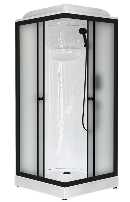 Душевая кабина Royal Bath RB80HP1-M-BL 80x80