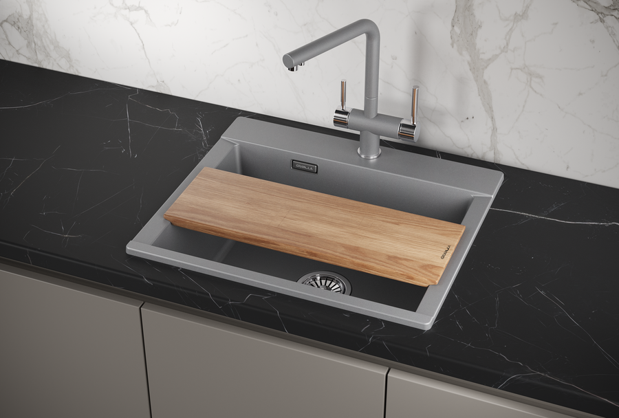 Мойка для кухни Granula Estetica 5804 АЛЮМИНИУМ