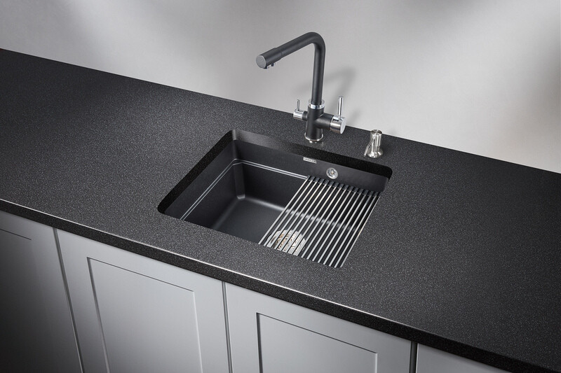 Мойка для кухни Granula Kitchen Space 5501U ШВАРЦ