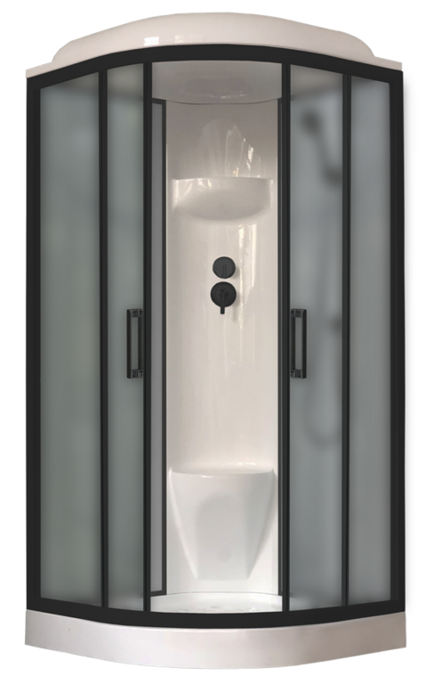 Душевая кабина Royal Bath RB100HK6-GC-BL 100x100