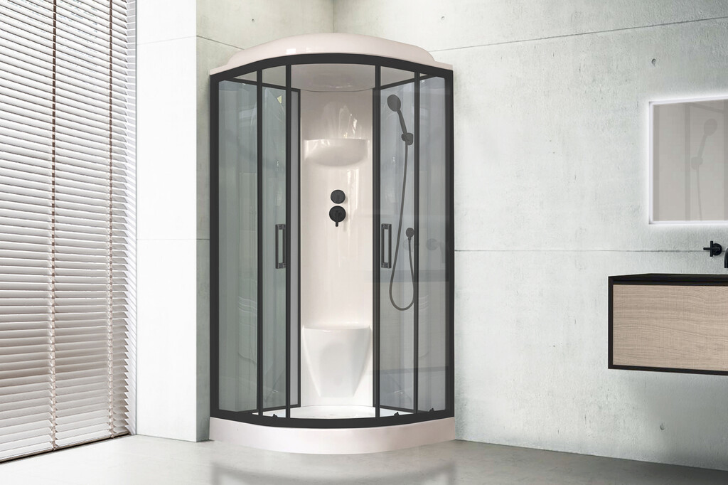 Душевая кабина Royal Bath RB100HK6-GT-BL 100x100