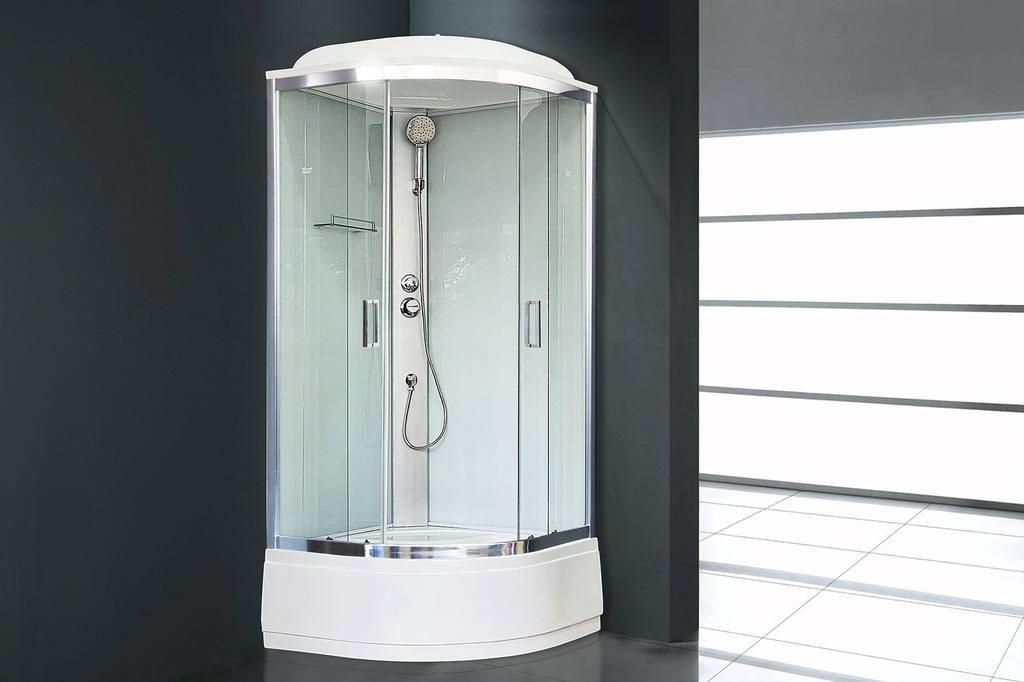 Душевая кабина Royal Bath RB90CK5-WT-CH 90x90