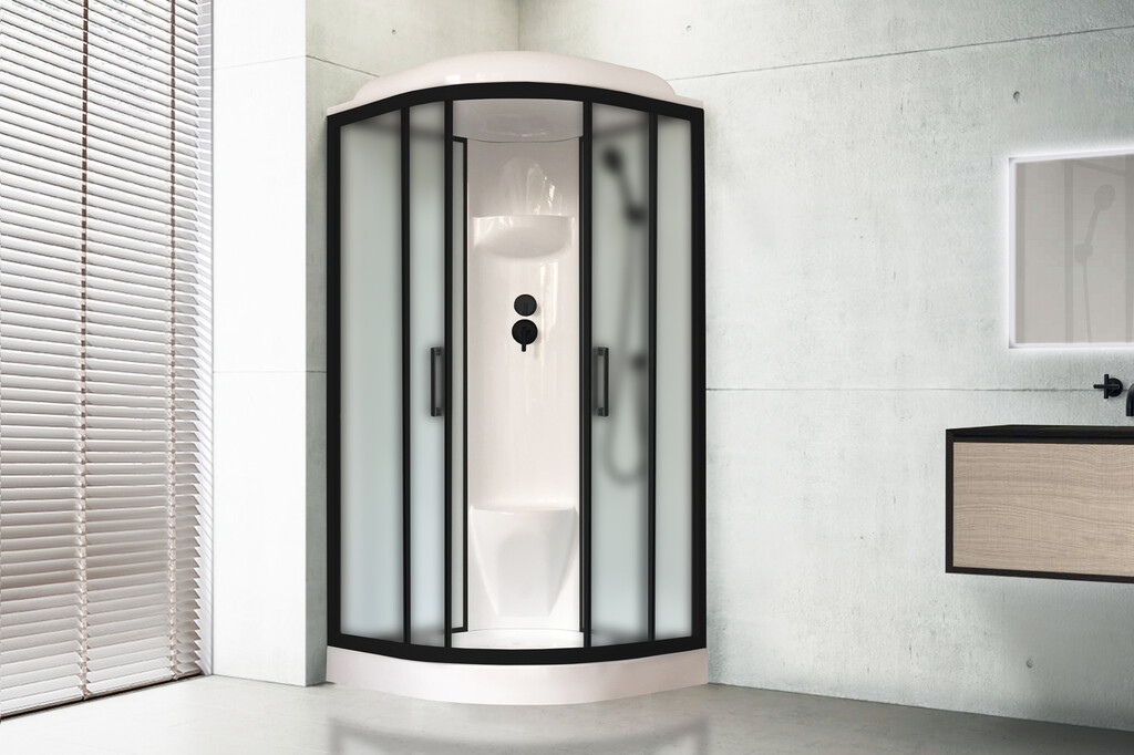 Душевая кабина Royal Bath RB90HK6-WC-BL 90x90