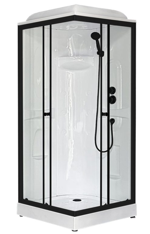 Душевая кабина Royal Bath RB90HP1-T-BL 90x90