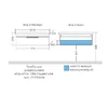 Тумба под раковину СаНта Калипсо 100 NEW 217006лN (ум. Фостер 100)