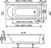 Акриловая ванна Vagnerplast Kasandra 150x70