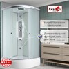 Душевая кабина AvaCan C3090 LED 90x90