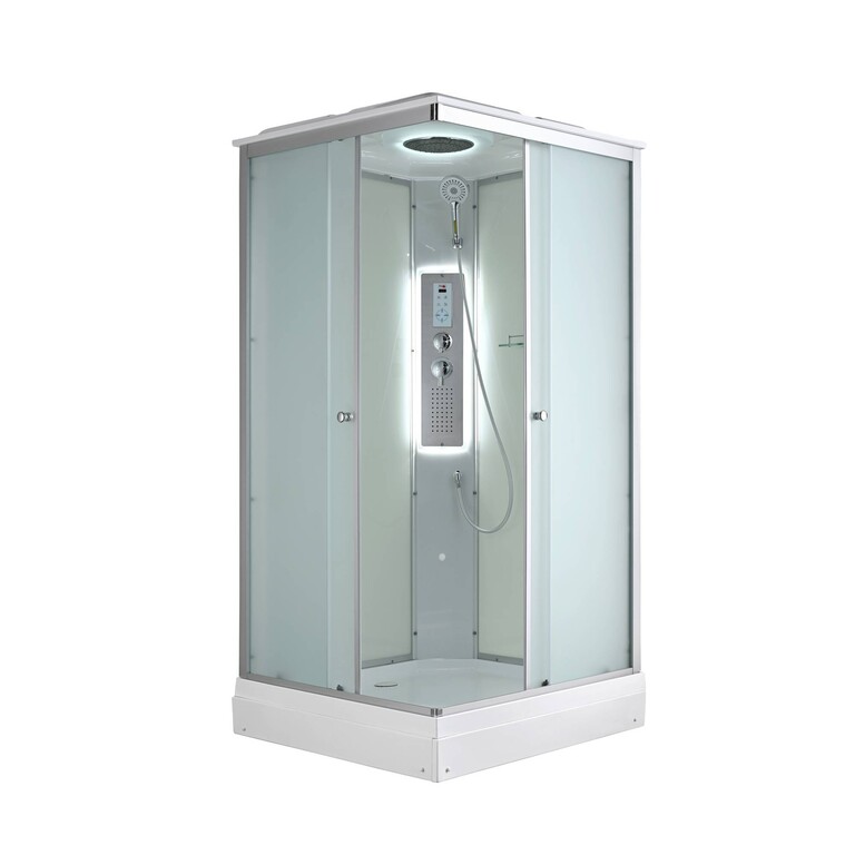 Душевая кабина AvaCan CK2080 LED 80x80