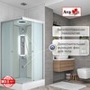 Душевая кабина AvaCan CK2080 LED 80x80
