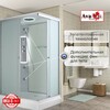 Душевая кабина AvaCan CK2810 LED 100x80