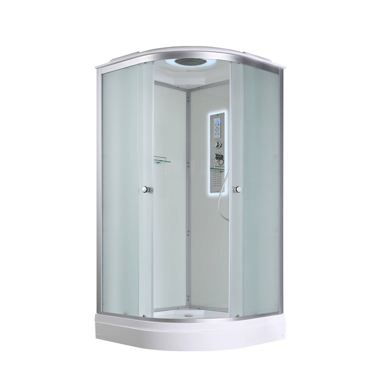 Душевая кабина AvaCan D2080 LED 80x80