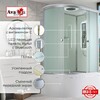 Душевая кабина AvaCan D5012R LED 120x80