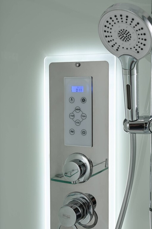 Душевая кабина AvaCan D5080 LED 80x80