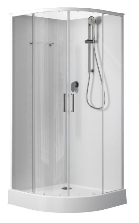 Душевая кабина Aquanet Passion EVO 100 R White 100x100