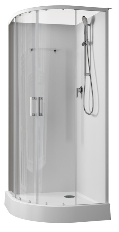 Душевая кабина Aquanet Passion EVO 100 R White 100x100
