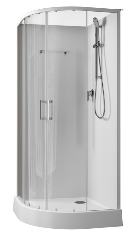 Душевая кабина Aquanet Passion EVO 80 R White 80x80