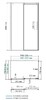 Душевое ограждение WasserKRAFT Dinkel 58R06 120x80