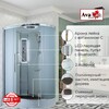 Душевая кабина AvaCan EM2811LLED 110x80