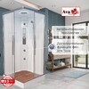 Душевая кабина AvaCan K2010LED 100x100